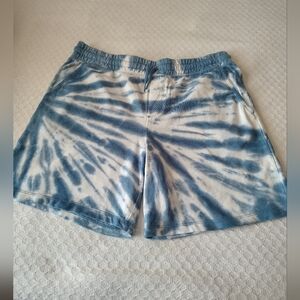 Wonder Nation Blue and White Athletic Shorts Size XL (14 - 16)